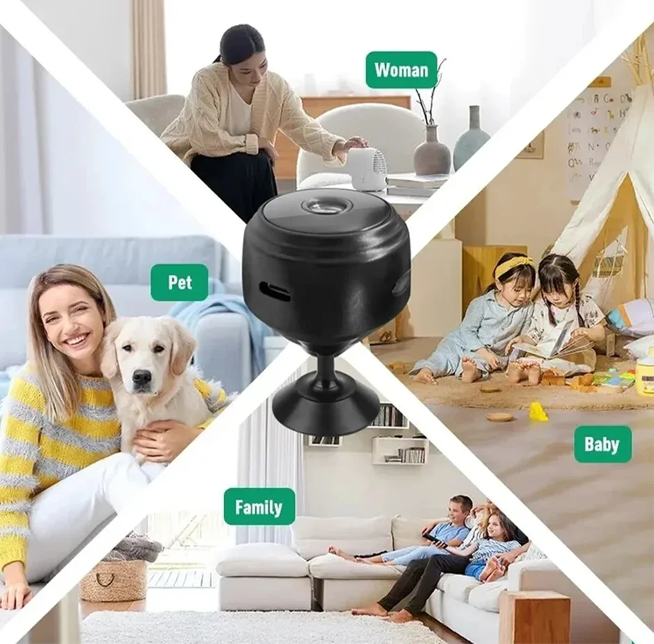 1080P HD Mini Camera Sensor Night Vision Camcorder Web Video Mini Surveillance Cameras With Wifi Surveillance Smart Life Home